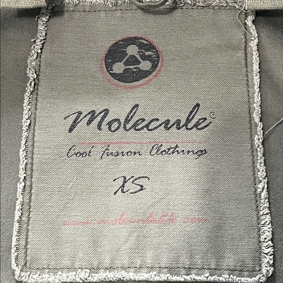 (Unisex) Molecule Clothing 100% Cotton Military Style Airstrike Jacket - Picture 7 of 7